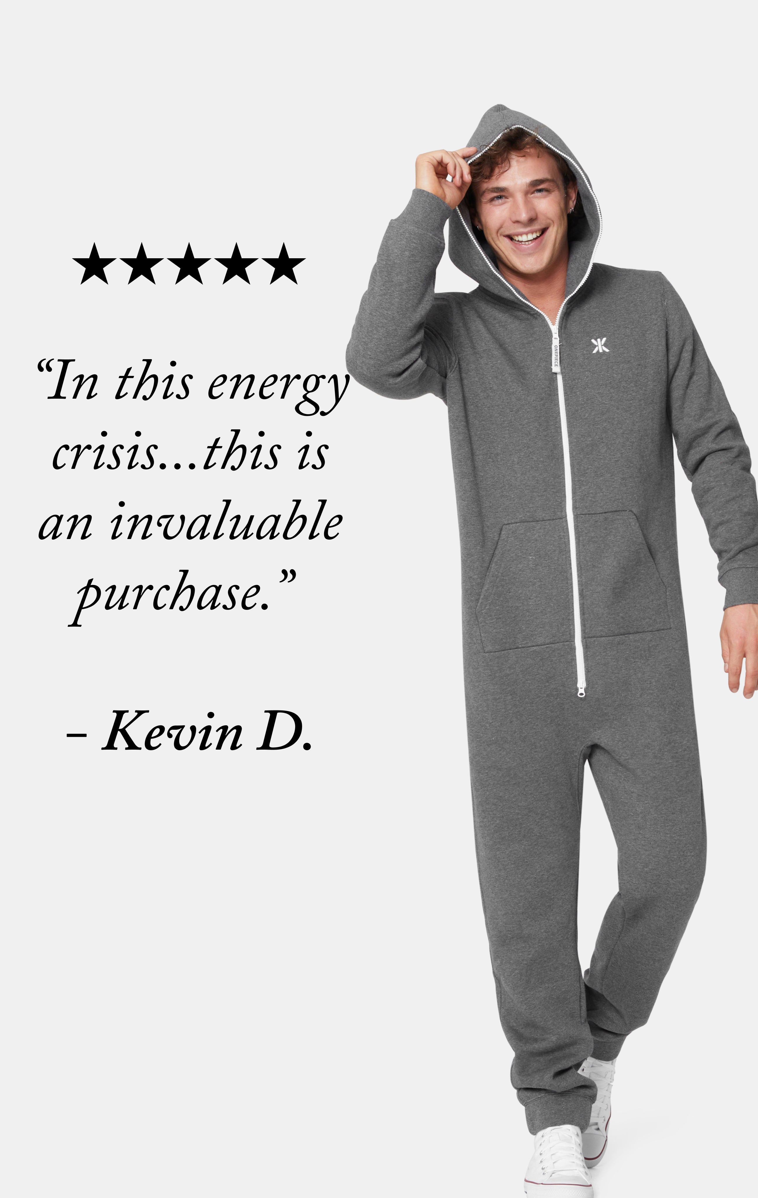Original Onesie 2.0 Dark Grey Melange