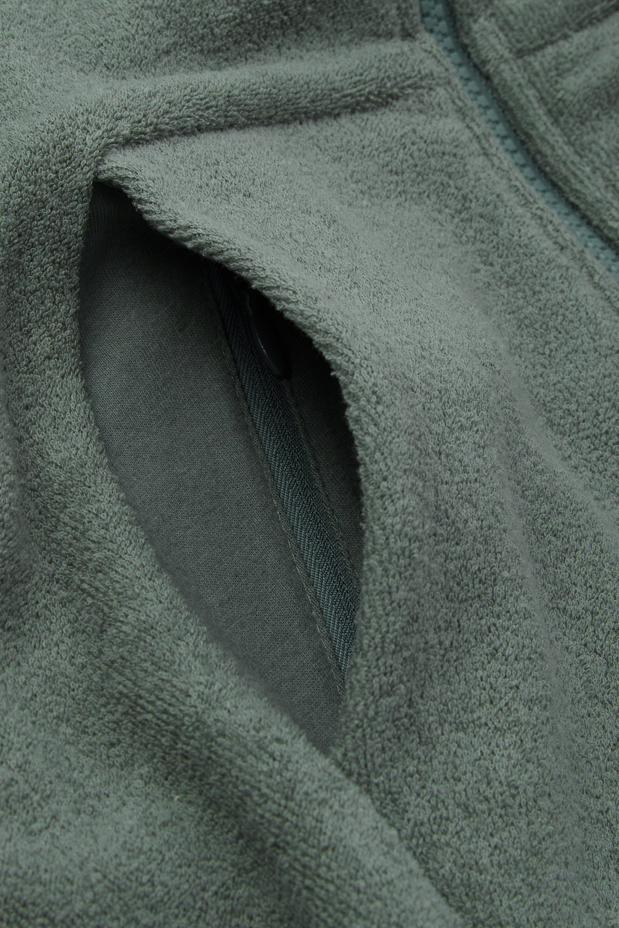 Towel Club Short Jumpsuit Dusty Green