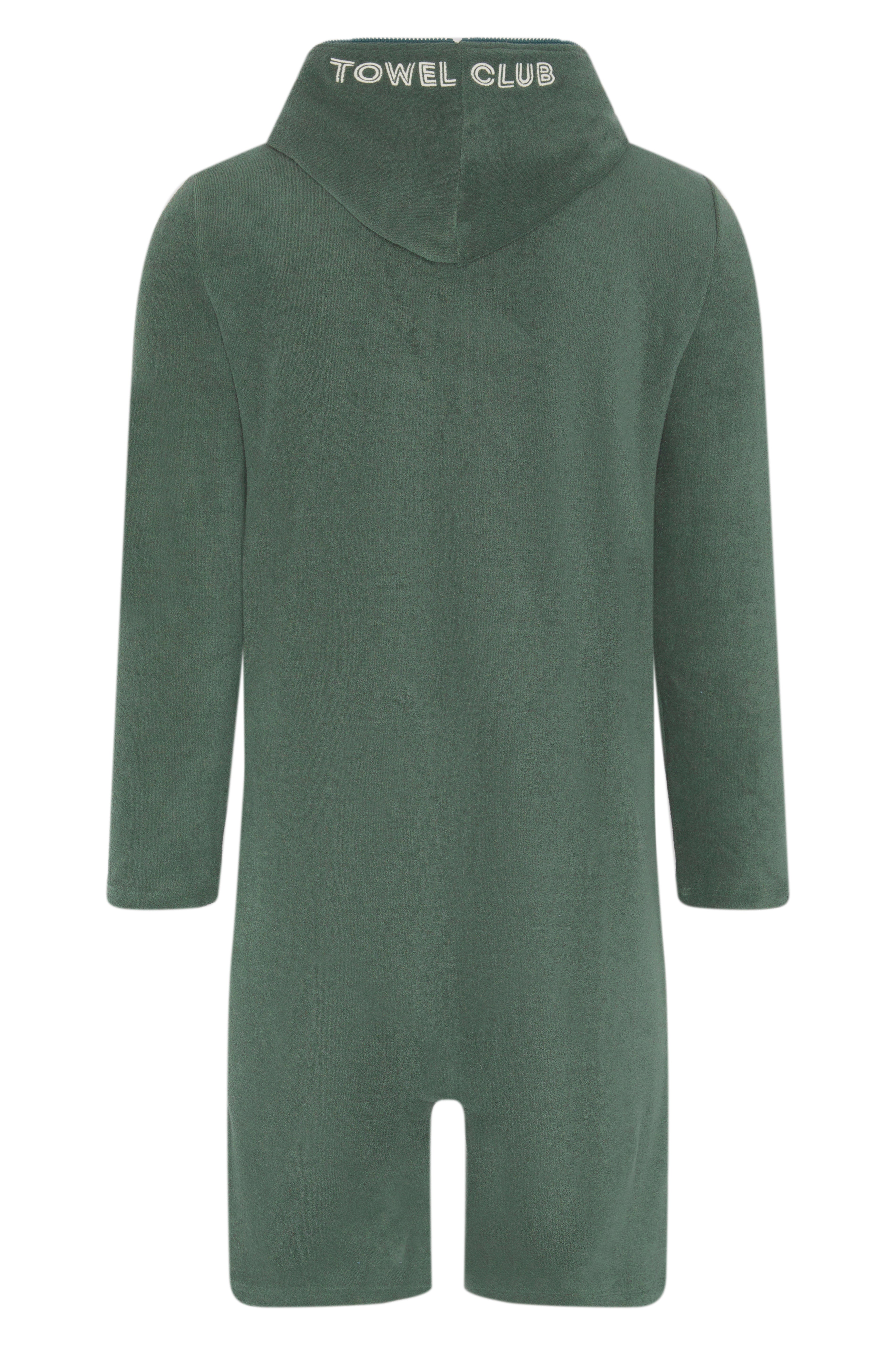 Towel Club Short Jumpsuit Dusty Green