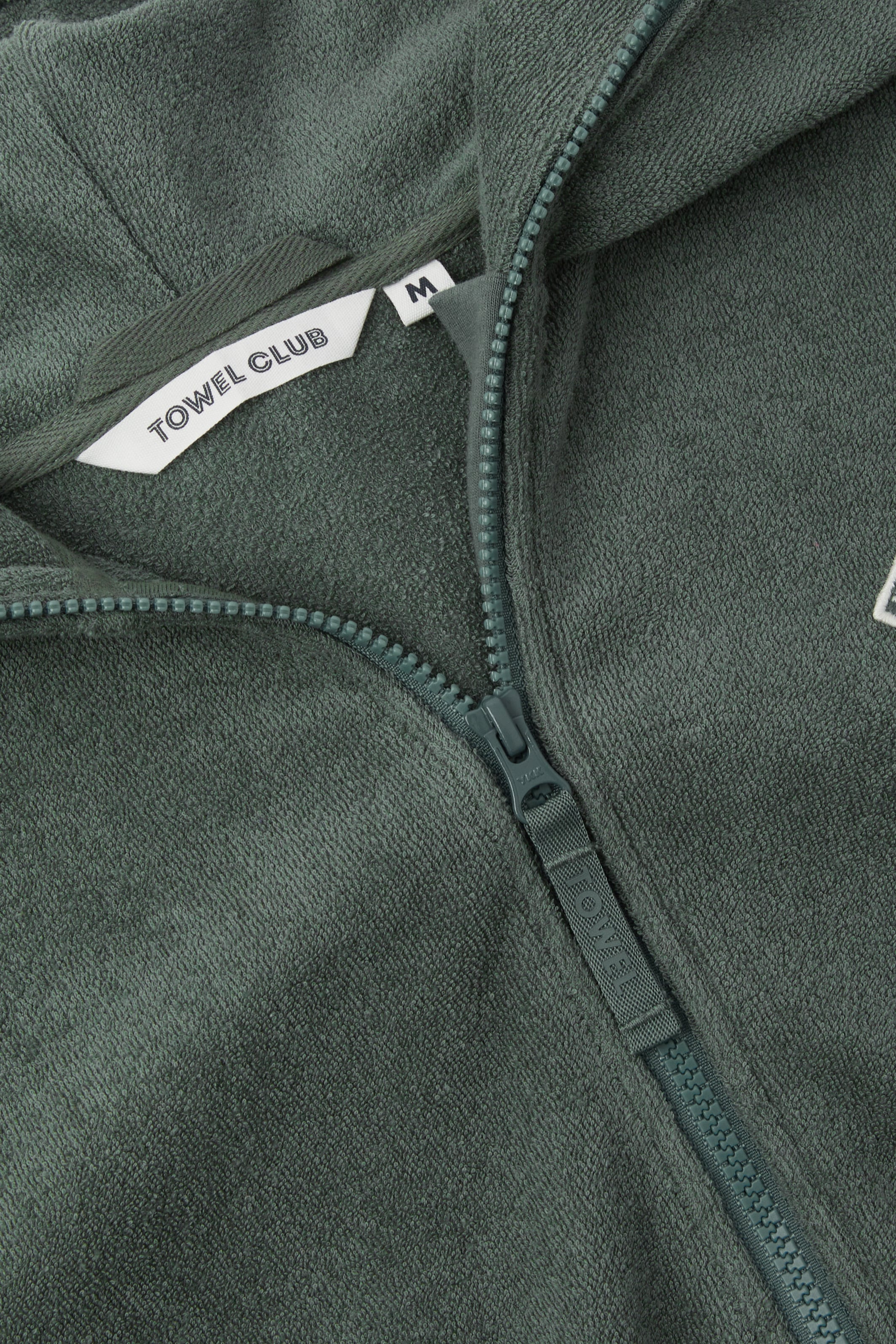 Towel Club Short Jumpsuit Dusty Green