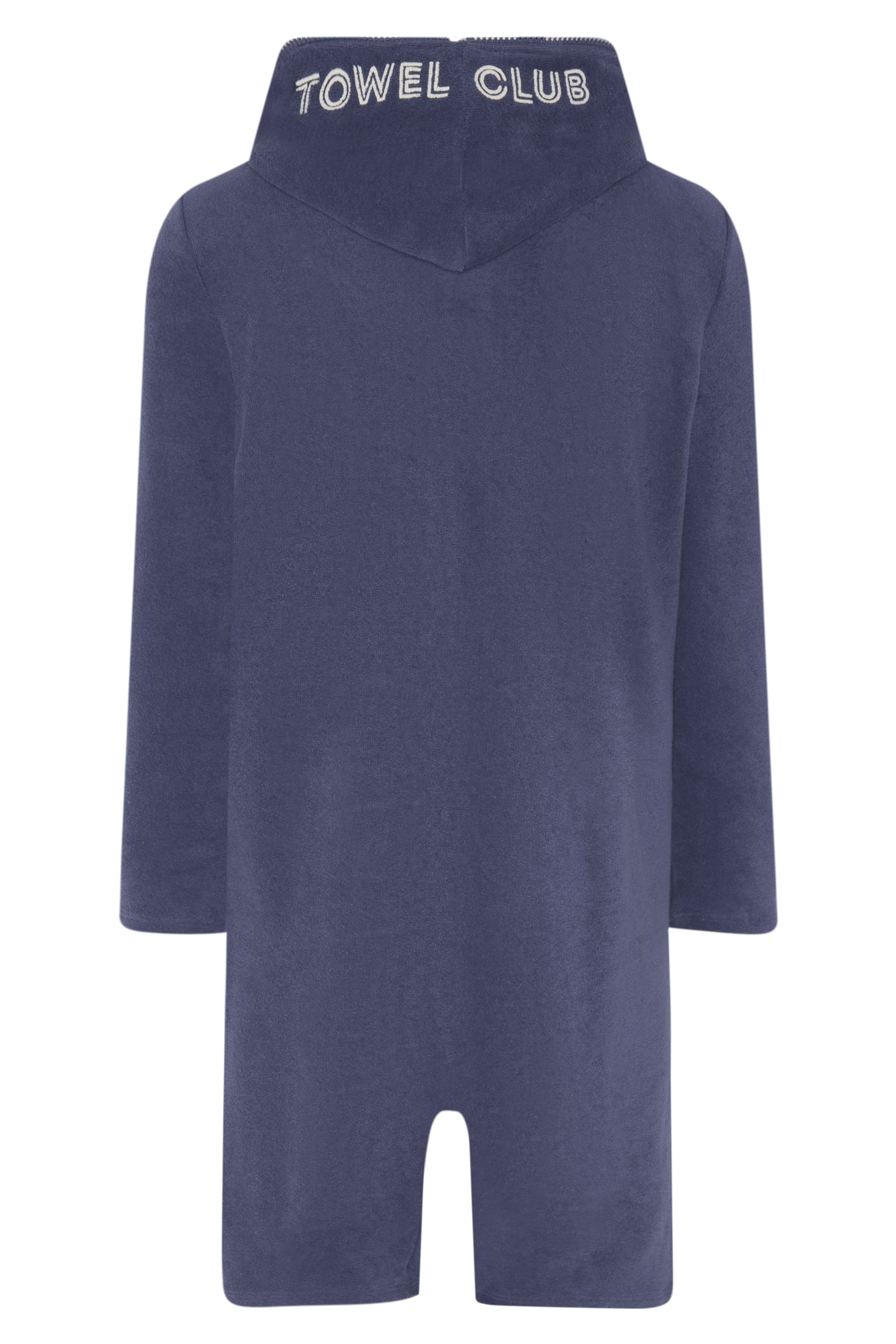 Towel Club Short Jumpsuit Dusty Navy