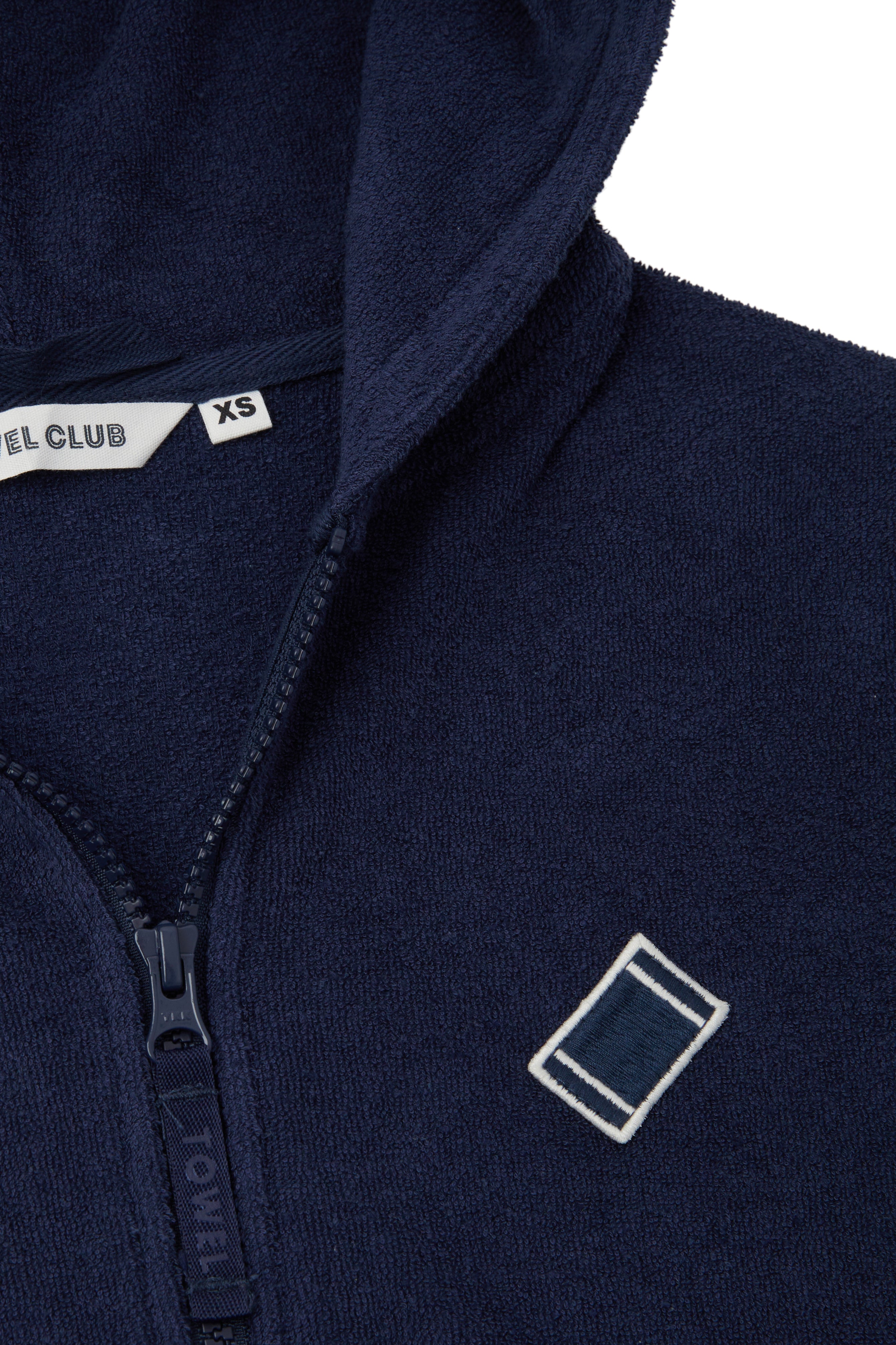 Towel Club Short Fitted Jumpsuit Navy