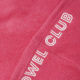 Towel Club Short Fitted Jumpsuit Dark Pink