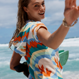 Towel Club Short Fitted Jumpsuit Print