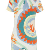 Towel Club Short Fitted Jumpsuit Print