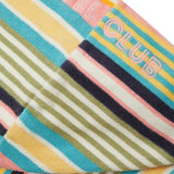 Towel Club Short Fitted Jumpsuit Stripe