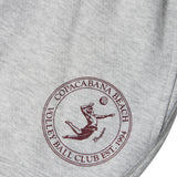 Sporty Basic Short Female Jumpsuit Grey Melange