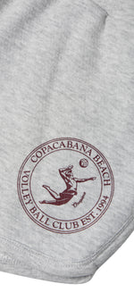 Sporty Basic Short Female Jumpsuit Grey Melange