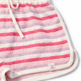 Riviera Piquet Short Knitted Jumpsuit Pink