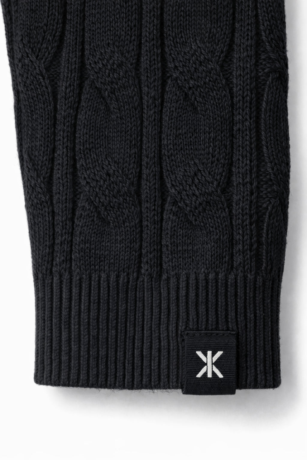 Summer Cable Flared Jumpsuit Black