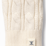 Summer Cable Flared Jumpsuit Cream