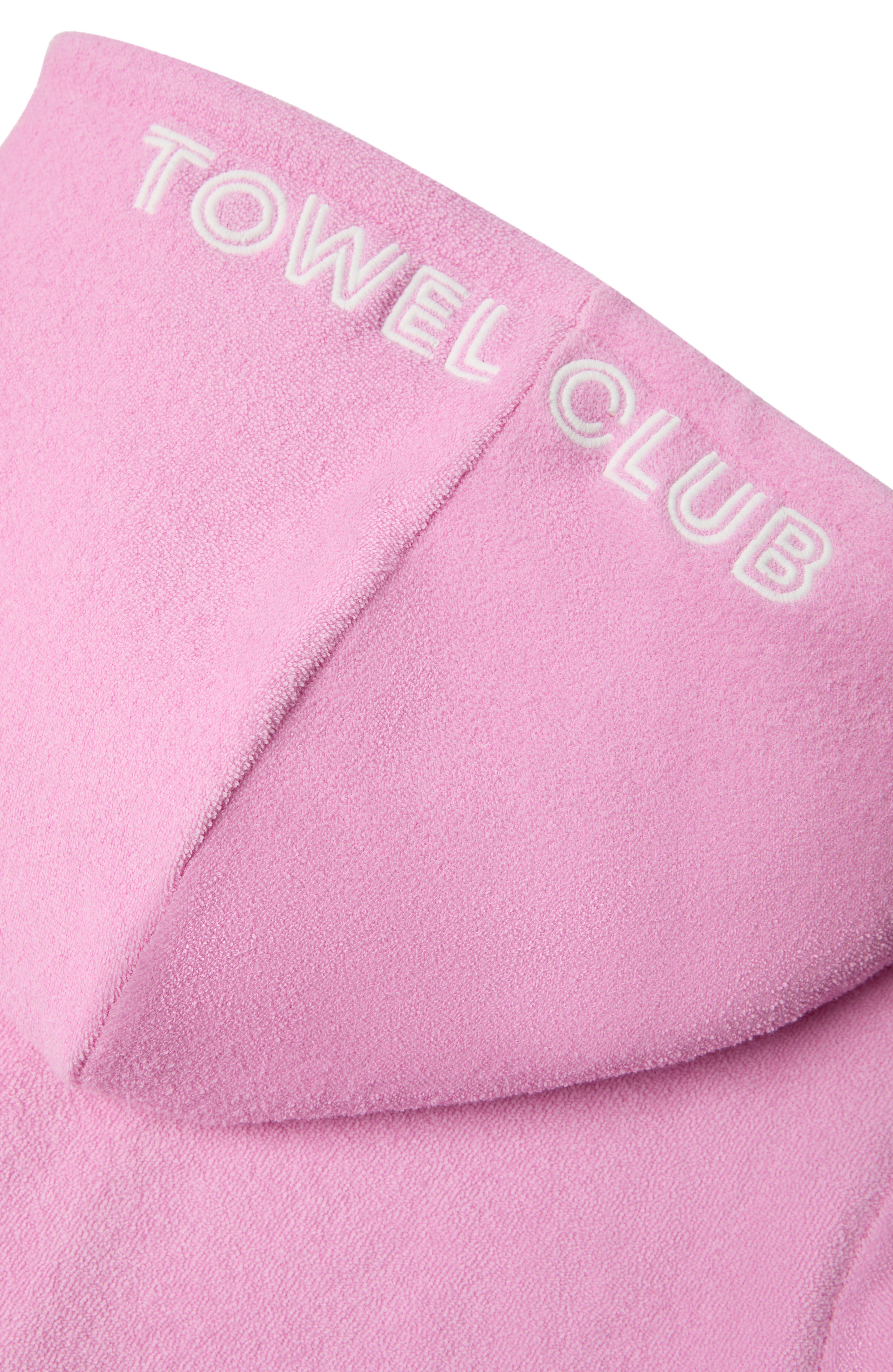 Towel Club Short Fitted Jumpsuit Light Pink