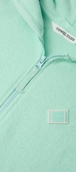 Towel Club Short Fitted Jumpsuit Pastel Green