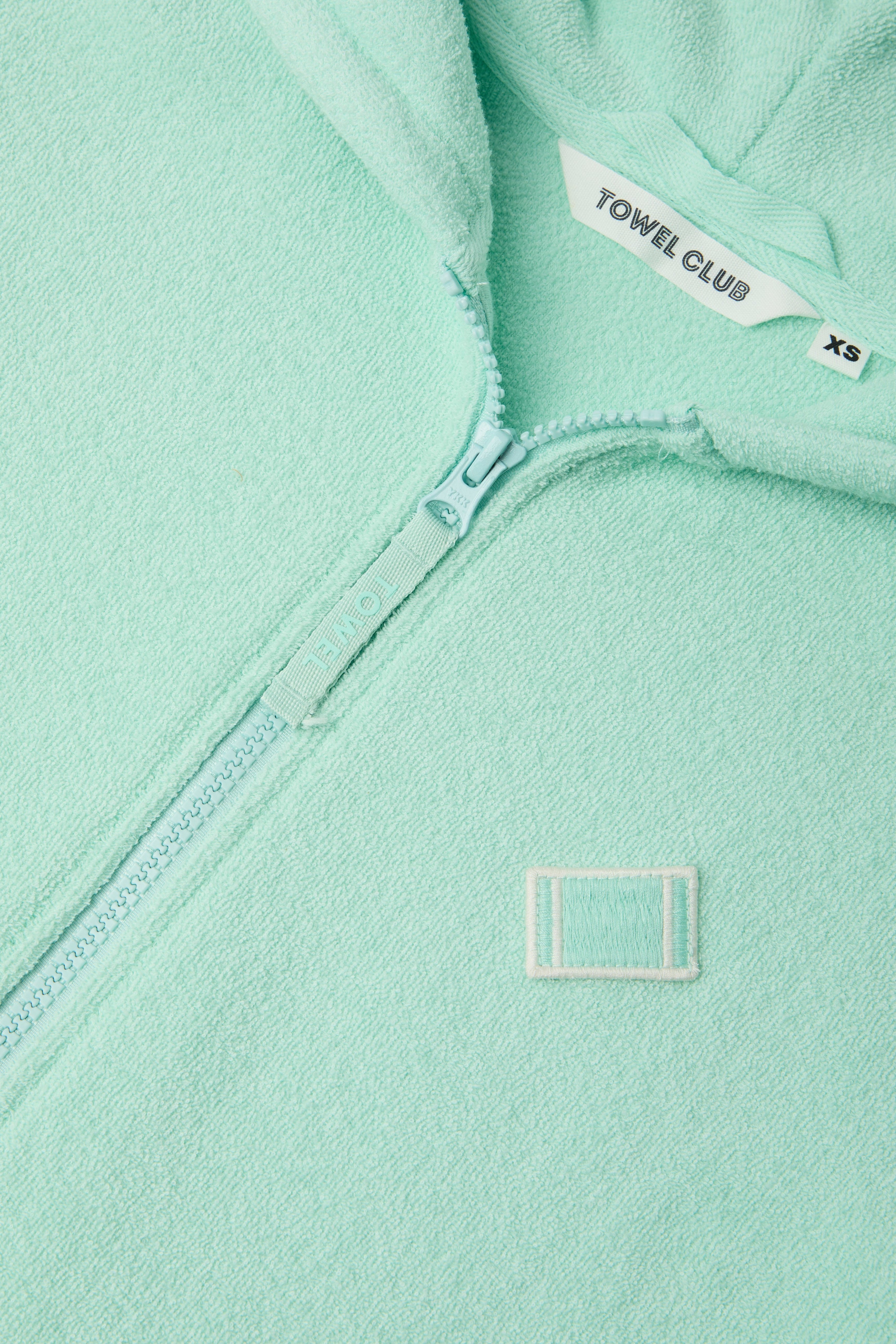 Towel Club Short Fitted Jumpsuit Pastel Green