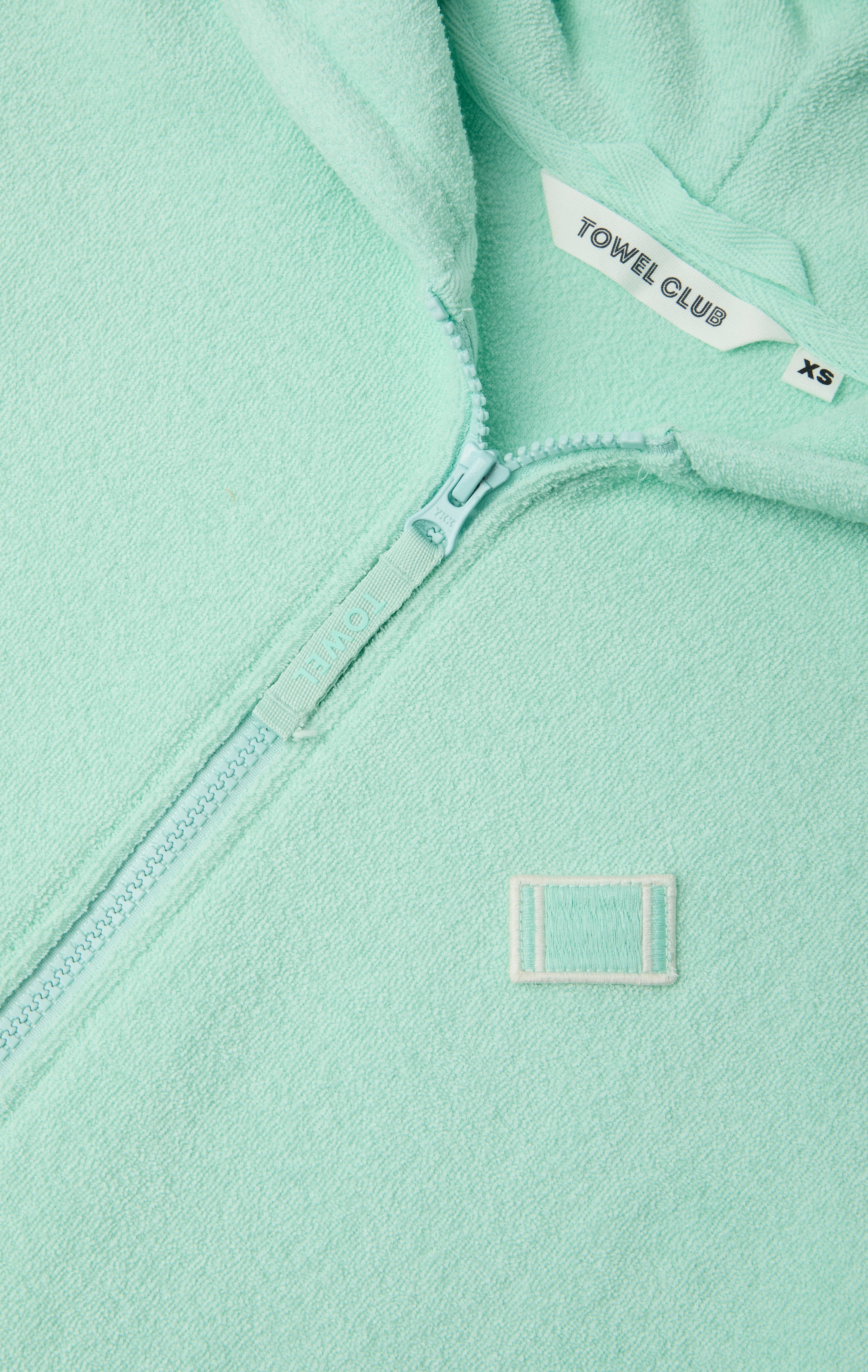 Towel Club Short Fitted Jumpsuit Pastel Green