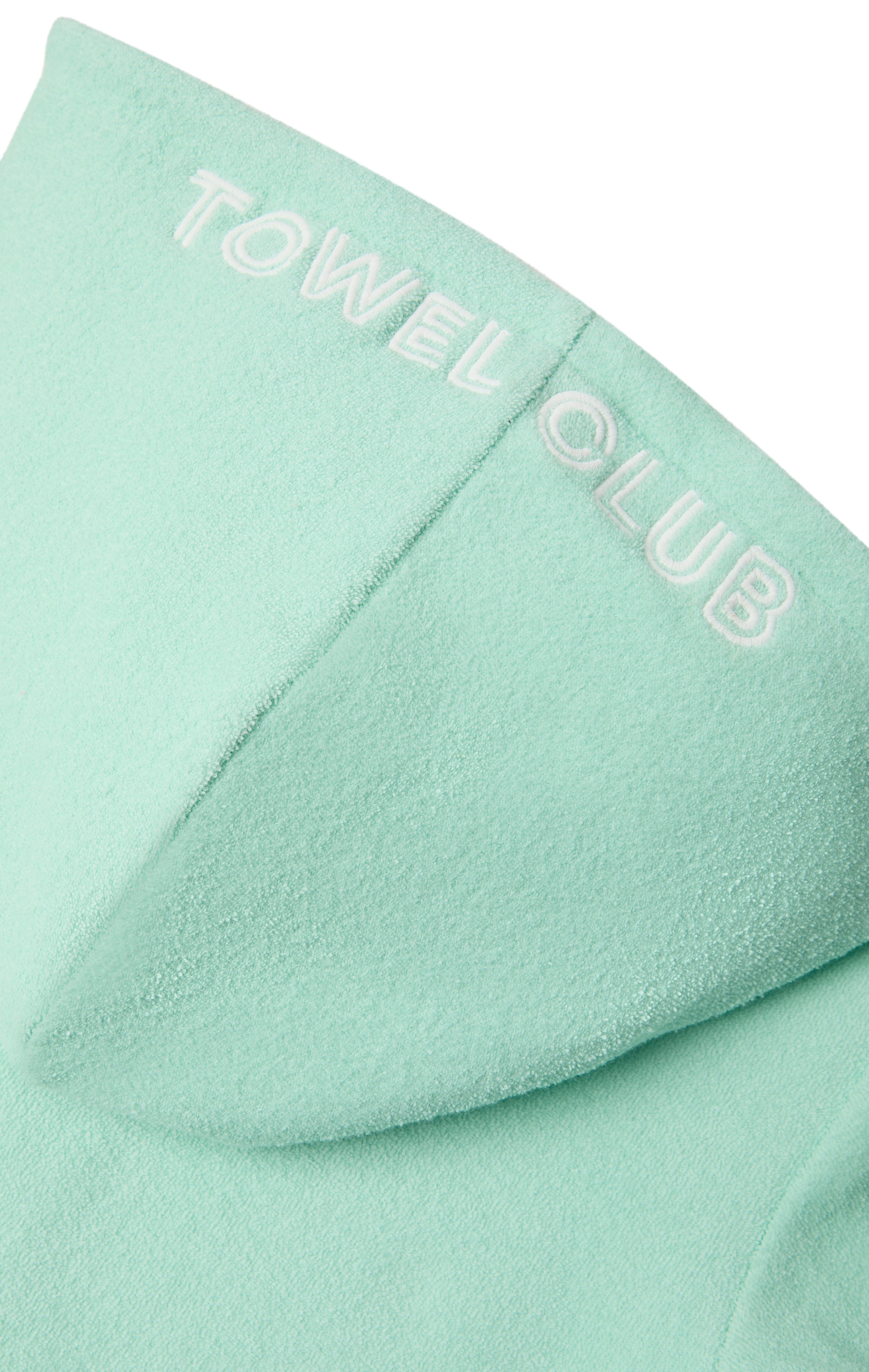Towel Club Short Fitted Jumpsuit Pastel Green