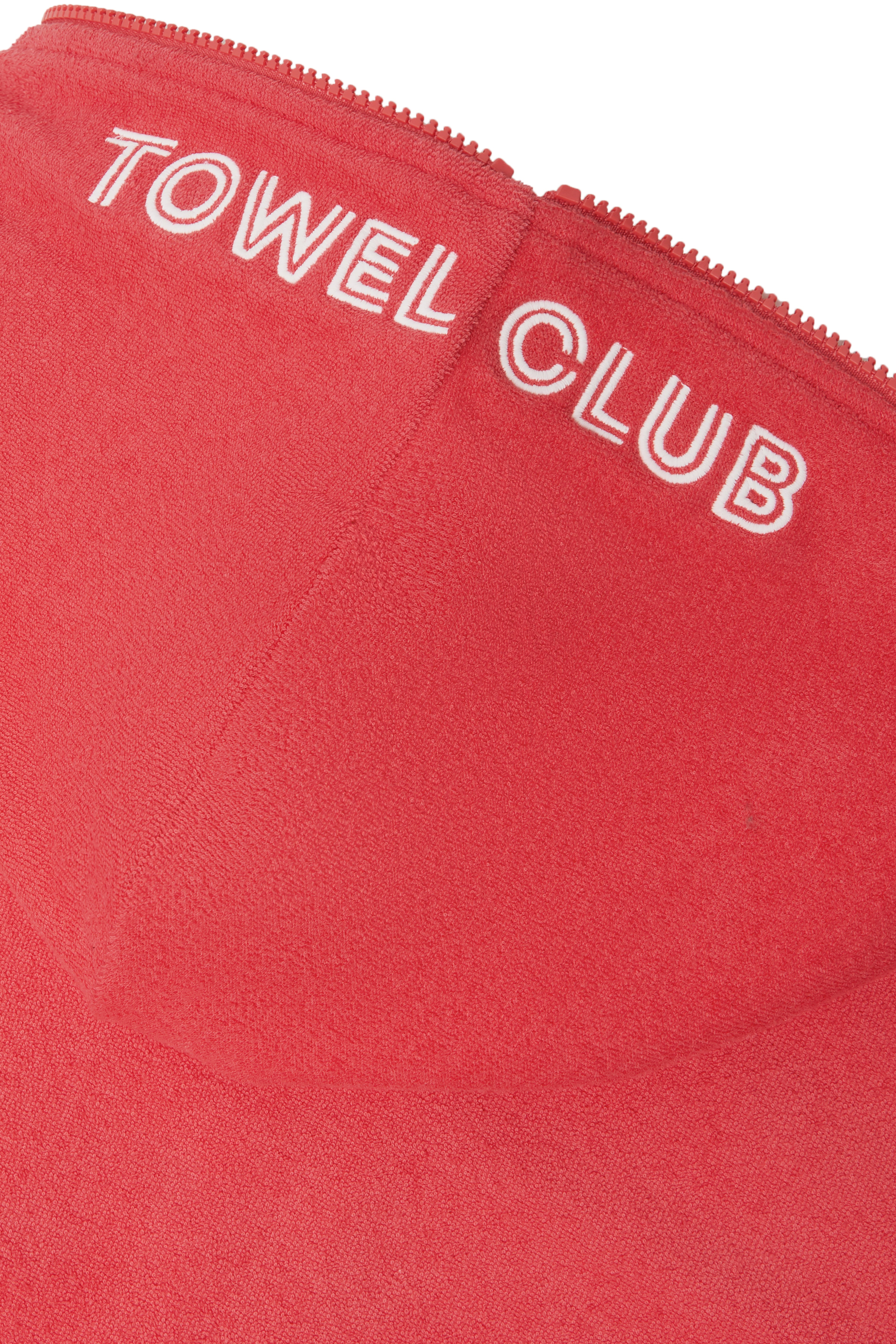 Towel Club x Onepiece Towel Jumpsuit Red